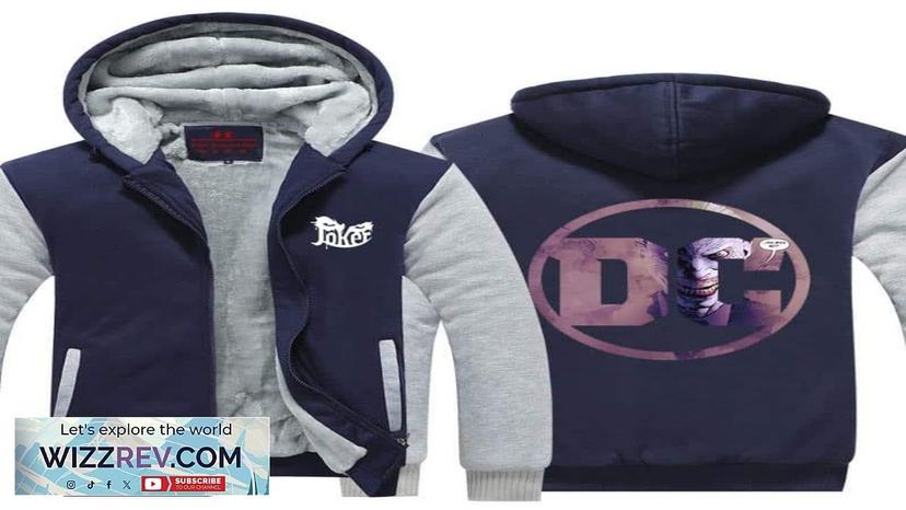 The Joker DC Comic Logo Fan Art Design Hooded Jacket Review