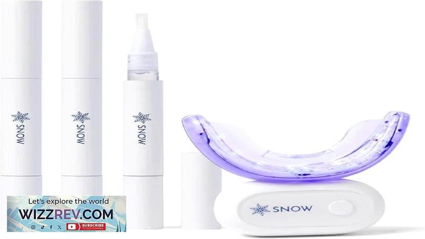 SNOW Diamond Wireless Whitening Kit Sensitive Teeth Whitening Kit Whitens Review