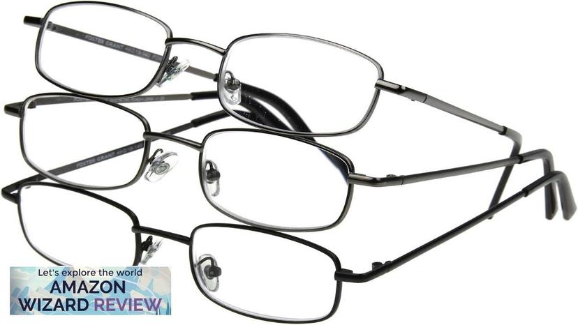 Foster Grant Men's Council Rectangular Reading Glasses Review