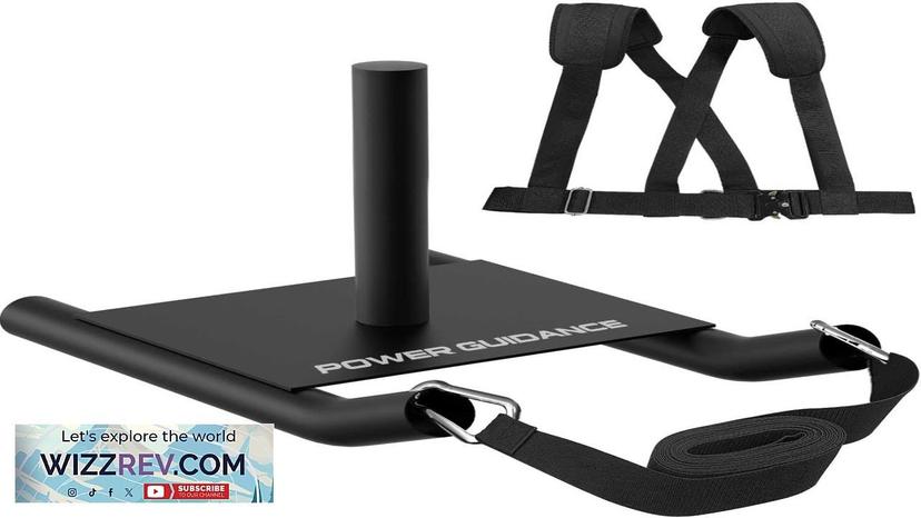 POWER GUIDANCE Weight Sled Workout Sled Fitness Strength Training Sled Weight sleds Review