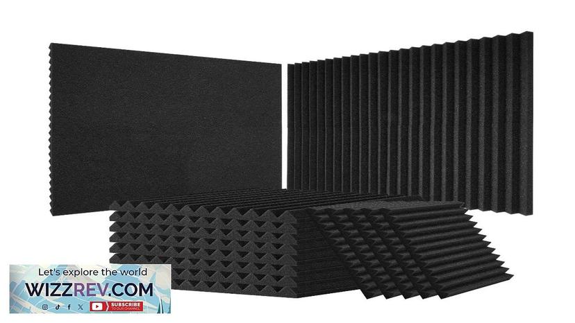 VEVOR Acoustic Foam Panels 52 Pack 12 x 12 x 1 in Review