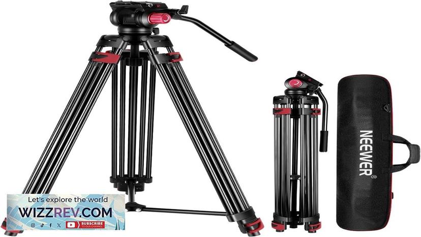 NEEWER 79"/200cm Video Tripod Heavy Duty Aluminum Alloy Camera Tripod Stand Review