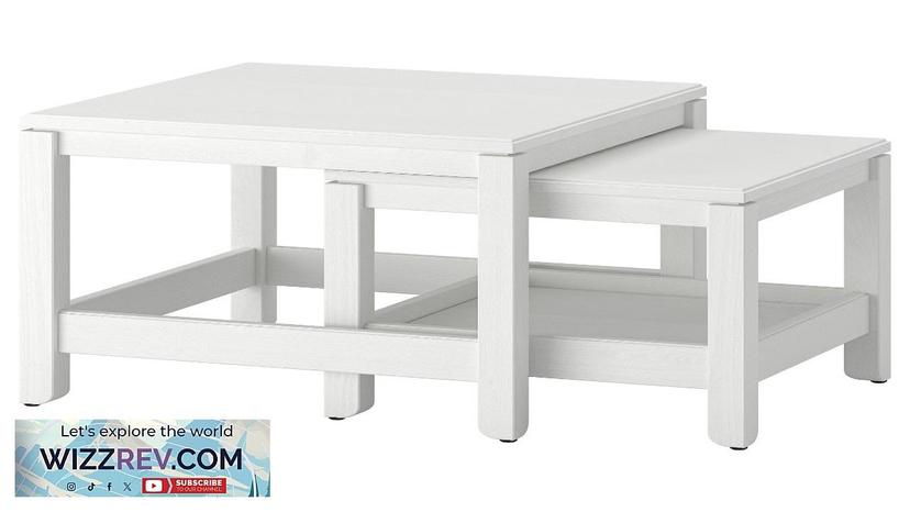 HAVSTA IKEA Nesting tables set of 2 white Review