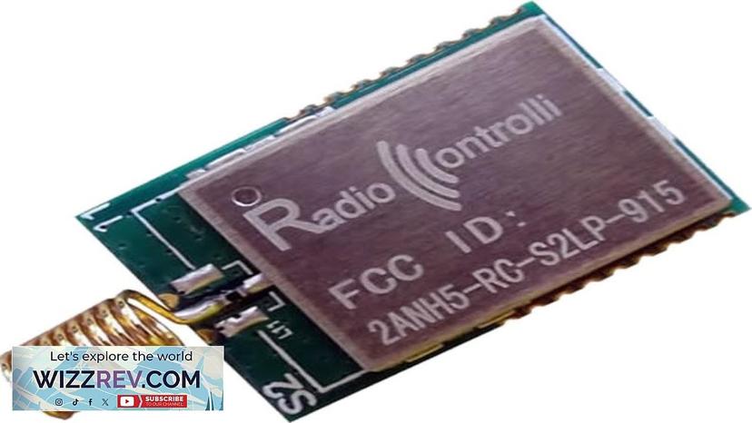 Sub 1GHz Multichannel Radio Transceiver Module S2LP Based RC-S2LP-915-HA Review