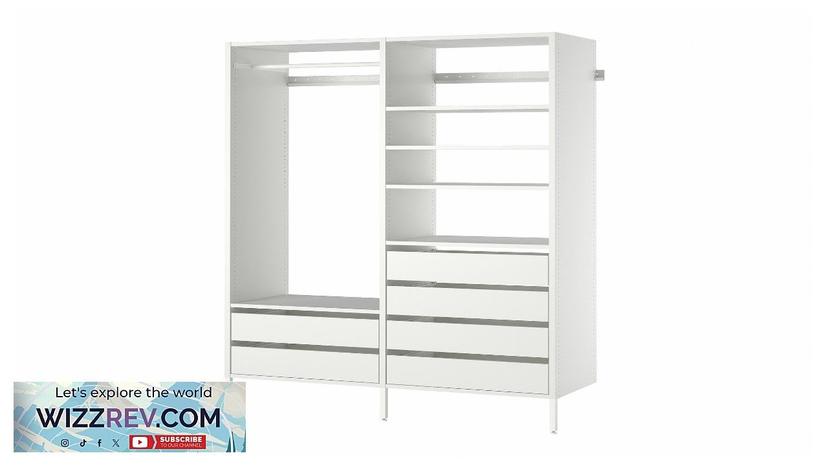 AURDAL IKEA Wardrobe combination white Review