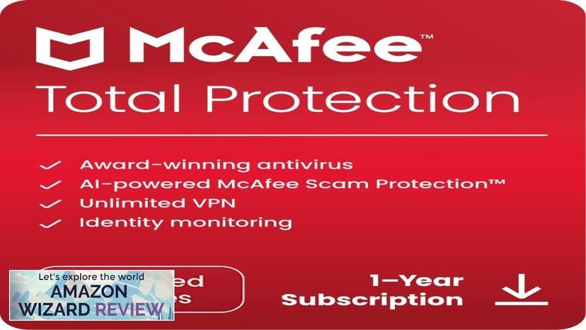 McAfee Total Protection 2024 Unlimited Devices Cybersecurity Software Includes Antivirus Review