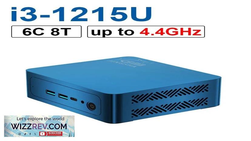 JINGSHA 12th Gen Intel Core mini pc i3 1215U CPU Home Office Review