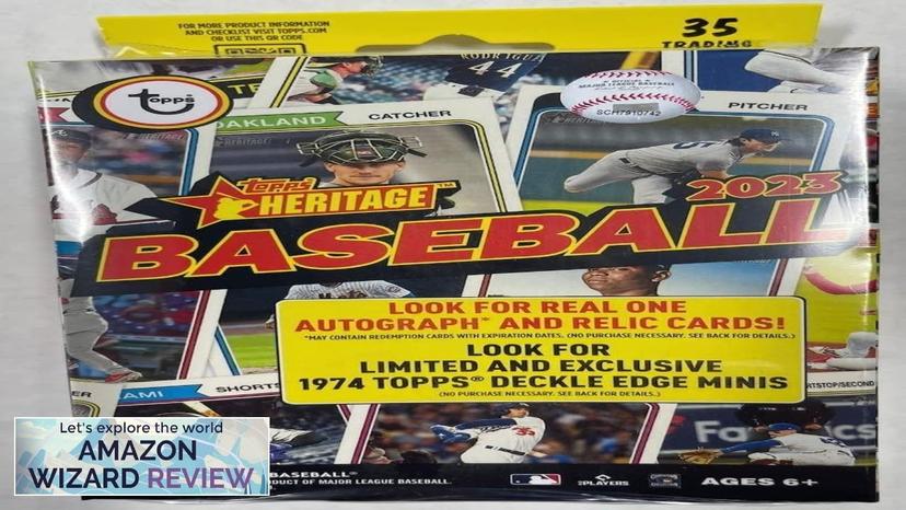 2023 Topps Heritage Baseball Hanger Box in Hand Factory Sealed Review