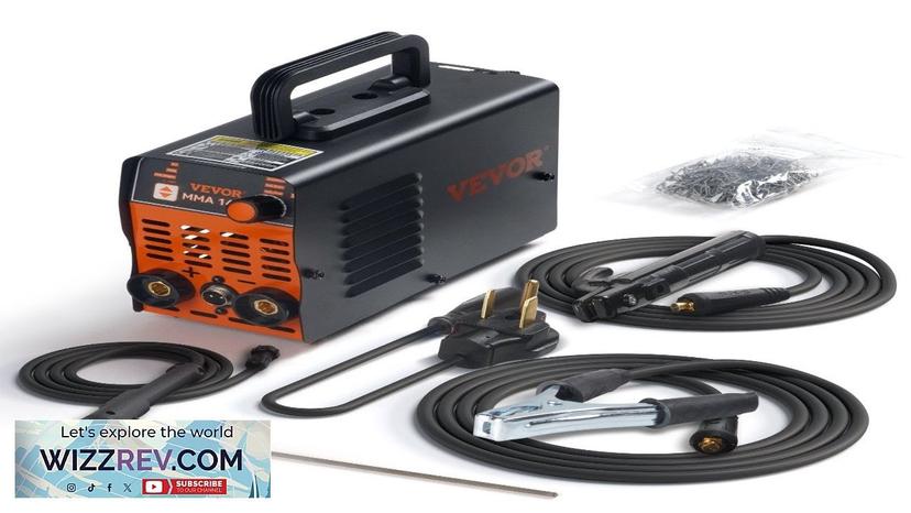 VEVOR Stick Welder 140Amp Stick & Plastic ARC Welder Machine 110/220V Hot Review