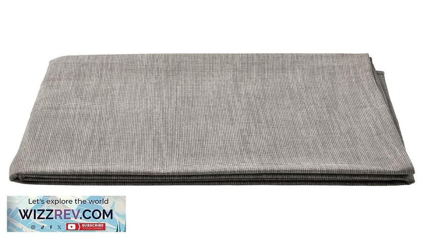 SVARTSENAP IKEA Tablecloth gray Review