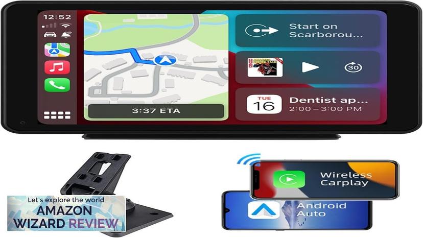 Plimpton 2024 Portable Apple Carplay/Android Auto Screen for Car 7 Inch IPS Review