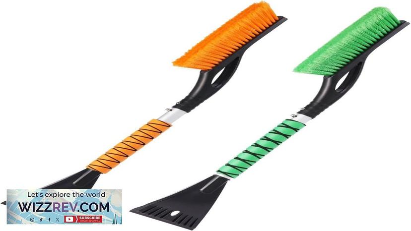 2 Pack Car Snow Brush with Ice Scrapers 27 Inch Snow Remover Review