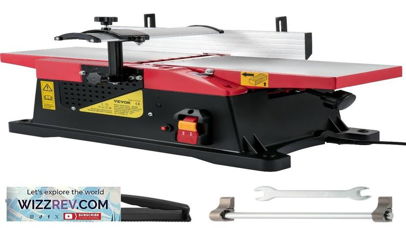 VEVOR Woodworking Benchtop Jointers 6inch with 1650W MotorHeavy Duty Benchtop Planer Review